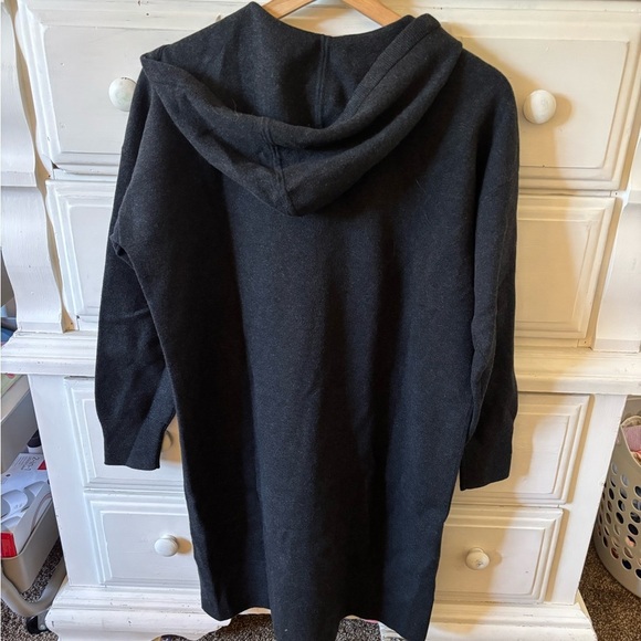 Madewell Charcoal Long Sleeve Dress - Picture 4 of 6